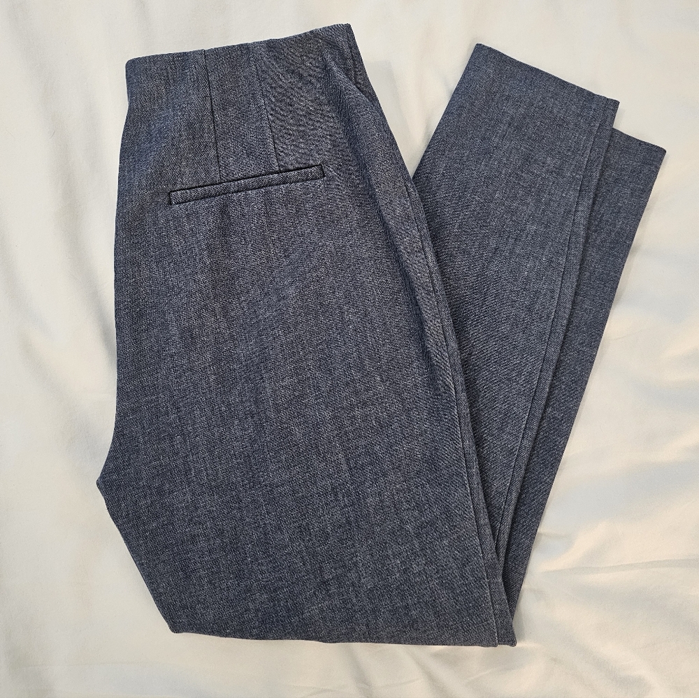 LOFT High Waist Skinny Jeans in Indigo Blue Size 12